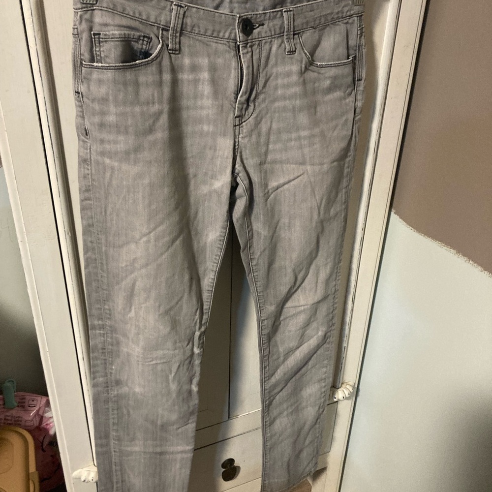 Banana Republic 28 Casual Gray Denim Pants